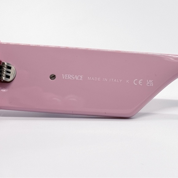 NEW VERSACE VE4474U 5485/87 SQUARE PINK GRAY WOMEN SUNGLASSES VERSACE MOD 4474-U - Picture 9 of 10